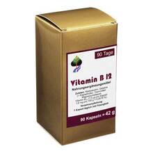 Abbildung: Vitamin B12 90 Tage Kapseln 90 St, Kapseln PZN 06432798 