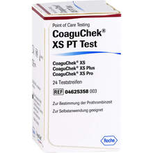 Abbildung: COAGUCHEK XS PT Test 24 St, Teststreifen PZN 06458935 