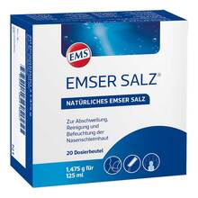 Abbildung: Emser Salz 1,475 g Pulver 20 St, Pulver PZN 06478027 