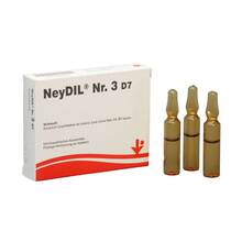 Abbildung: NEYDIL Nr.3 D 7 Ampullen 5X2 ml, Ampullen PZN 06486400 