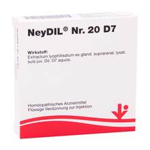 Abbildung: NEYDIL Nr.20 D 7 Ampullen 5X2 ml, Ampullen PZN 06486593 