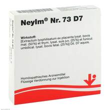 Abbildung: NEYIM Nr.73 D 7 Ampullen 5X2 ml, Ampullen PZN 06487374 