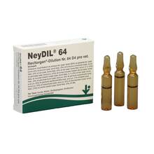Abbildung: Neydil Nr.64 Revitorgan Dil.D 4 pro Ampullen vet. (für Tiere) 5X2 ml, Ampullen PZN 06487931 