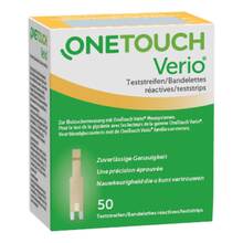 Abbildung: One Touch Verio Teststreifen 50 St, Teststreifen PZN 06558223 