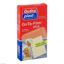 Abbildung: GOTA FILM plus 3,8x3,8 cm Pflaster 20 St, Pflaster PZN 06571927 