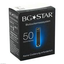 Abbildung: Bgstar Teststreifen 50 St, Teststreifen PZN 06581340 