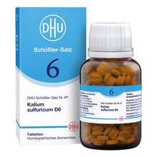 Abbildung: Biochemie Dhu 6 Kalium sulfuricum D 6 Tabletten 420 St, Tabletten PZN 06584108 
