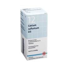 Abbildung: Biochemie Dhu 12 Calcium sulfuricum D 3 Tabletten 420 St, Tabletten PZN 06584290 