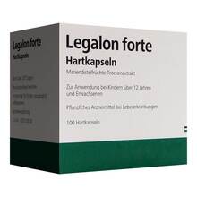 Abbildung: Legalon forte Hartkapseln 100 St, Hartkapseln PZN 06718365 