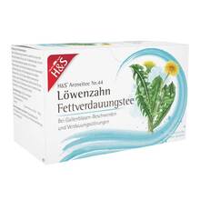 Abbildung: H&S Löwenzahn Filterbeutel 20X2.0 g, Filterbeutel PZN 06793616 