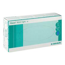 Abbildung: VASCO Nitril light Untersuchungshandschuhe M 100 St, Handschuhe PZN 06810415 