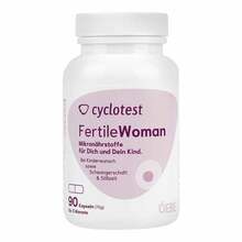Abbildung: Cyclotest fertile woman Mikronährstoffe Kapseln 90 St, Kapseln PZN 06834752 