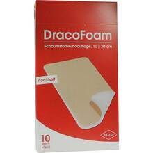 Abbildung: DRACOFOAM Schaumstoff Wundauflage 10x20 cm 10 St, Verband PZN 06836544 