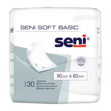 Abbildung: SENI Soft Basic Bettschutzunterlage 60x90 cm 30 St PZN 06846726 