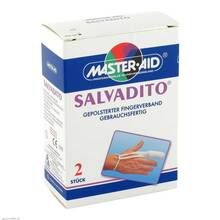 Abbildung: SALVADITO Fingerfertigverband Master Aid 2 St, Verband PZN 06880723 