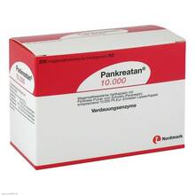 Abbildung: Pankreatan 10.000 magensaftresistente Hartkapseln 200 St, Magensaftresistente Hartkapseln PZN 06890012 