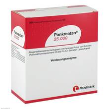 Abbildung: Pankreatan 25.000 magensaftresistente Hartkapseln 200 St, Magensaftresistente Hartkapseln PZN 06890041 