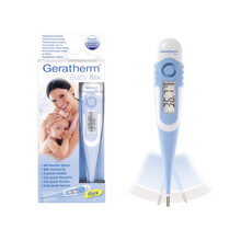 Abbildung: Geratherm Fieberthermometer Babyflex dig.flex.hellblau 1 St PZN 06893803 
