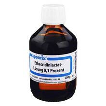 Abbildung: SOLUTIO ETHACRIDINI 0,1% SR 200 ml, Lösung PZN 06896523 