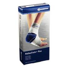 Abbildung: Malleotrain Plus Sprunggelenkb.links Größe 3 titan 1 St, Bandage PZN 06909065 
