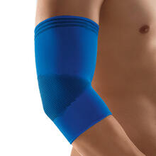 Abbildung: BORT ActiveColor Ellenbogenbandage S blau 1 St, Bandage PZN 06914505 