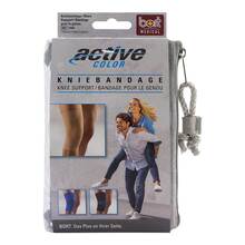 Abbildung: BORT ActiveColor Kniebandage L schwarz 1 St, Bandage PZN 06914617 
