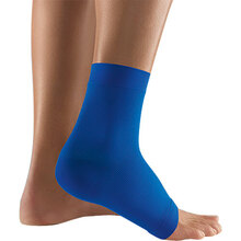 Abbildung: BORT ActiveColor Knöchelbandage M blau 1 St, Bandage PZN 06914818 