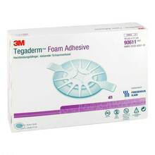Abbildung: TEGADERM Foam Adhesive FK 10x11 cm oval 90611 10 St, Verband PZN 06917231 