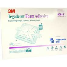 Abbildung: TEGADERM Foam Adhesive FK 14,3x14,3 cm 90612 10 St, Verband PZN 06917337 