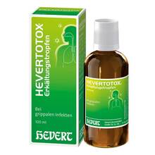 Abbildung: Hevertotox Erkältungstropfen 100 ml, Tropfen PZN 06961686 