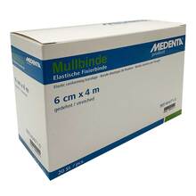 Abbildung: Mullbinden elastisch 6 cmx4 m 20 St, Binden PZN 06962071 