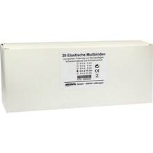 Abbildung: Mullbinden elastisch 10 cmx4 m 20 St, Binden PZN 06962094 