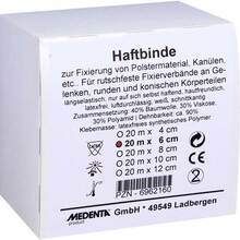 Abbildung: HAFTBINDE elastisch 6 cmx20 m 1 St, Binden PZN 06962160 