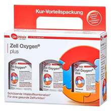 Abbildung: Zell Oxygen plus Kur flüssig 3X250 ml, Flüssigkeit PZN 06970308 