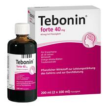 Abbildung: Tebonin forte 40 mg Lösung 2X100 ml, Flüssigkeit PZN 06995998 