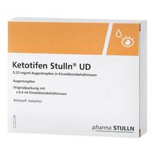 Abbildung: Ketotifen Stulln UD Augentropfen Einzeldosispipette  10X0.4 ml, Einzeldosispipetten PZN 07005207 