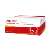 Abbildung: ASPECTON Halstabletten Cassis Lutschtabletten 60 St, Lutschtabletten PZN 07020572 