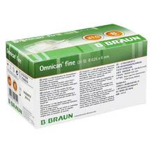 Abbildung: OMNICAN fine Pen Kanüle 31 G 0,25x8 mm 100 St, Kanüle PZN 07028639 