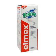 Abbildung: Elmex Junior Zahnspülung 400 ml, Spüllösung PZN 07040008 