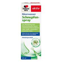 Abbildung: Doppelherz Meerwasser Schnupfenspray 20 ml, Spray PZN 07090667 