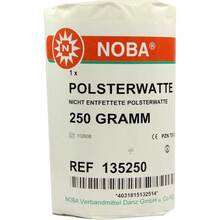 Abbildung: POLSTERWATTE Rolle 250 g, Watte PZN 07093312 