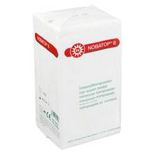 Abbildung: Nobatop 8 Kompressen 10x10 cm unsteril 200 St, Kompressen PZN 07099208 