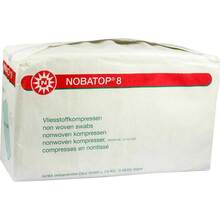 Abbildung: Nobatop 8 Kompressen 10x20 cm unsteril 100 St, Kompressen PZN 07099237 