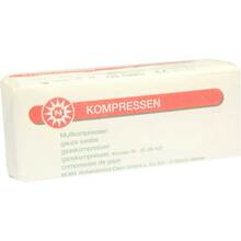 Abbildung: Mullkompressen 5x5 cm unsteril 8fach 100 St, Kompressen PZN 07099651 