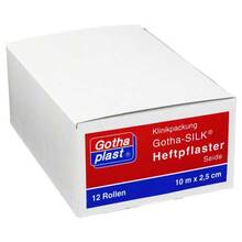 Abbildung: Gothaplast Heftpflaster Vlies 1,25 cmx10 m 24 St, Pflaster PZN 07105417 