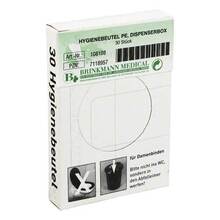 Abbildung: HYGIENEBEUTEL PE Dispenser Box 30 St PZN 07118957 
