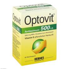 Abbildung: Optovit fortissimum 500 Kapseln 60 St, Kapseln PZN 07136234 