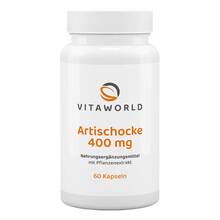 Abbildung: ARTISCHOCKE 400 mg Kapseln 60 St, Kapseln PZN 07140460 