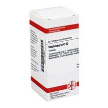 Abbildung: STAPHISAGRIA C 30 Tabletten 80 St, Tabletten PZN 07141821 