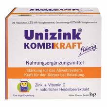 Abbildung: Unizink Kombikraft 25X25 ml, Flaschen PZN 07146623 